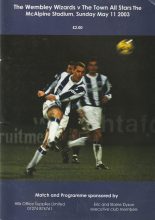 The Wembley Wizards v The Town All Stars  11-May-2003