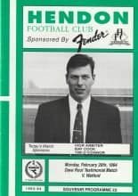 Hendon v Watford  28-Feb-1994