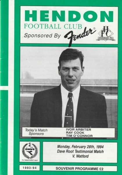 Hendon v Watford  28-Feb-1994