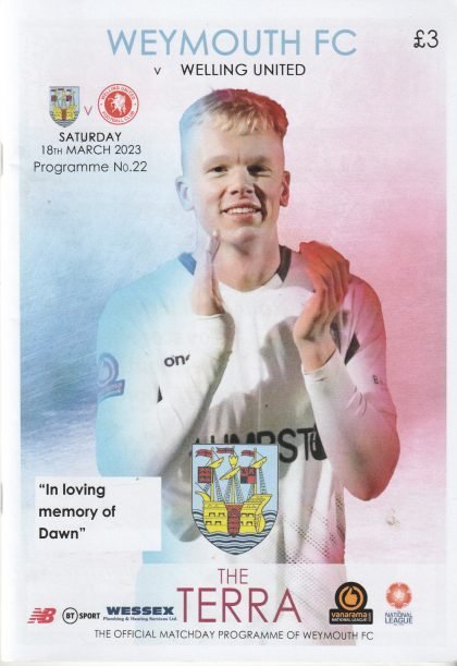 Weymouth v Welling United 18-Mar-2023