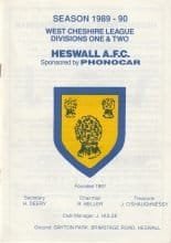 Heswall v Wigan Athletic 27-Jul-1989