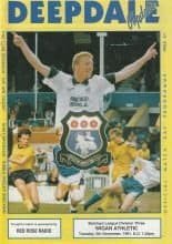 Preston North End v Wigan Athletic 05-Nov-1991