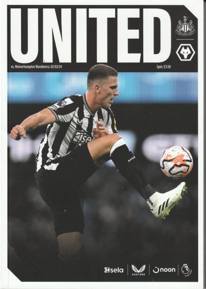 Newcastle United v Wolverhampton Wanderers 02-Mar-2024