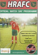 Harrogate Railway Athletic v York City 25-Jul-2008