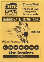 Harrogate Town v York City 28-Jul-1989
