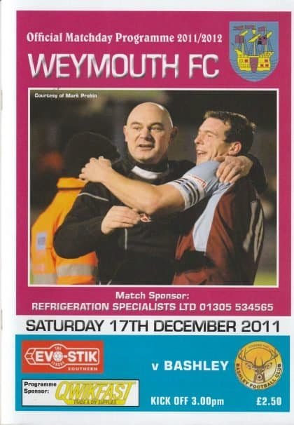 Weymouth v Bashley 17-Dec-2011