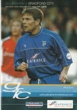 Gillingham v Bradford City 23-Feb-2002