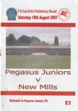 Pegasus Juniors v New Mills 18-Aug-2007