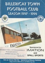 Billericay Town v Tottenham Hotspur XI  23-Jul-1998