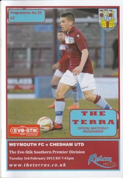 Weymouth v Chesham United 03-Feb-2015