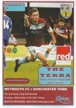 Weymouth v Dorchester Town 14-Oct-2014
