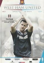 West Ham United v Fulham 01-Sep-2012