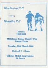 Wealdstone v Wembley 28-Mar-2000