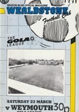 Wealdstone v Weymouth 23-Mar-1985