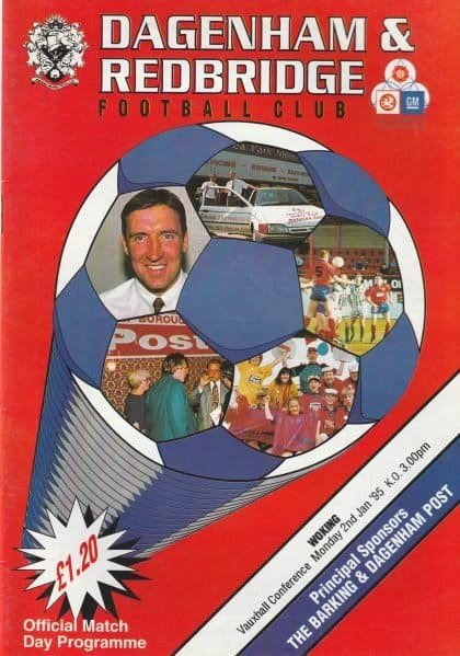 Dagenham & Redbridge v Woking 02-Jan-1995