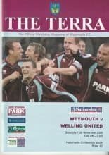 Weymouth v Welling United 12-Nov-2005