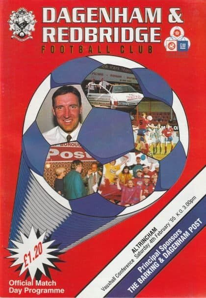 Dagenham & Redbridge  v Altrincham 04-Feb-1995