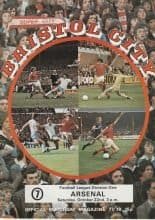 Bristol City v Arsenal 22-Oct-1977
