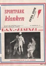 PSV Eindhoven v Arsenal 23-Nov-1959