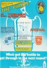 Bristol Rovers v Arsenal 09-Oct-1984