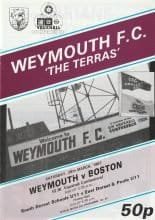 Weymouth v Boston United 28-Mar-1987