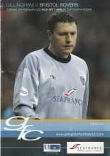 Gillingham v Bristol Rovers 05-Feb-2002