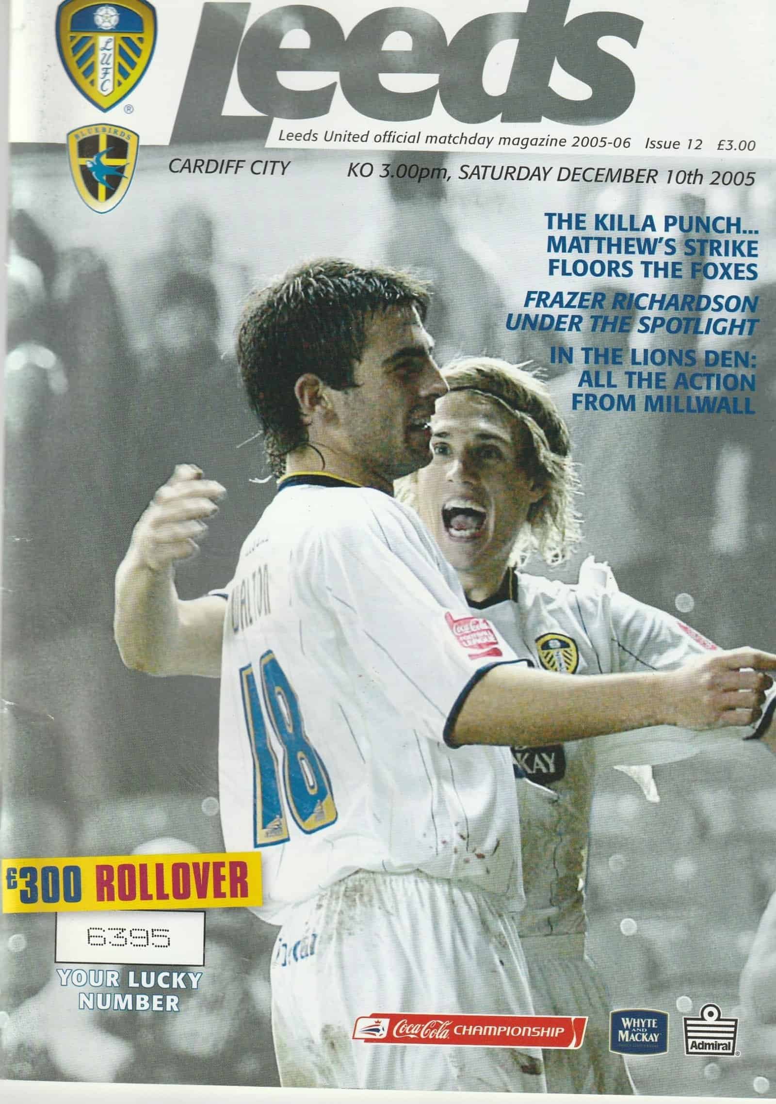Leeds United v Cardiff City 10-Dec-2005