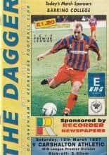 Dagenham & Redbridge v Carlshalton Athletic 15-Mar-1997