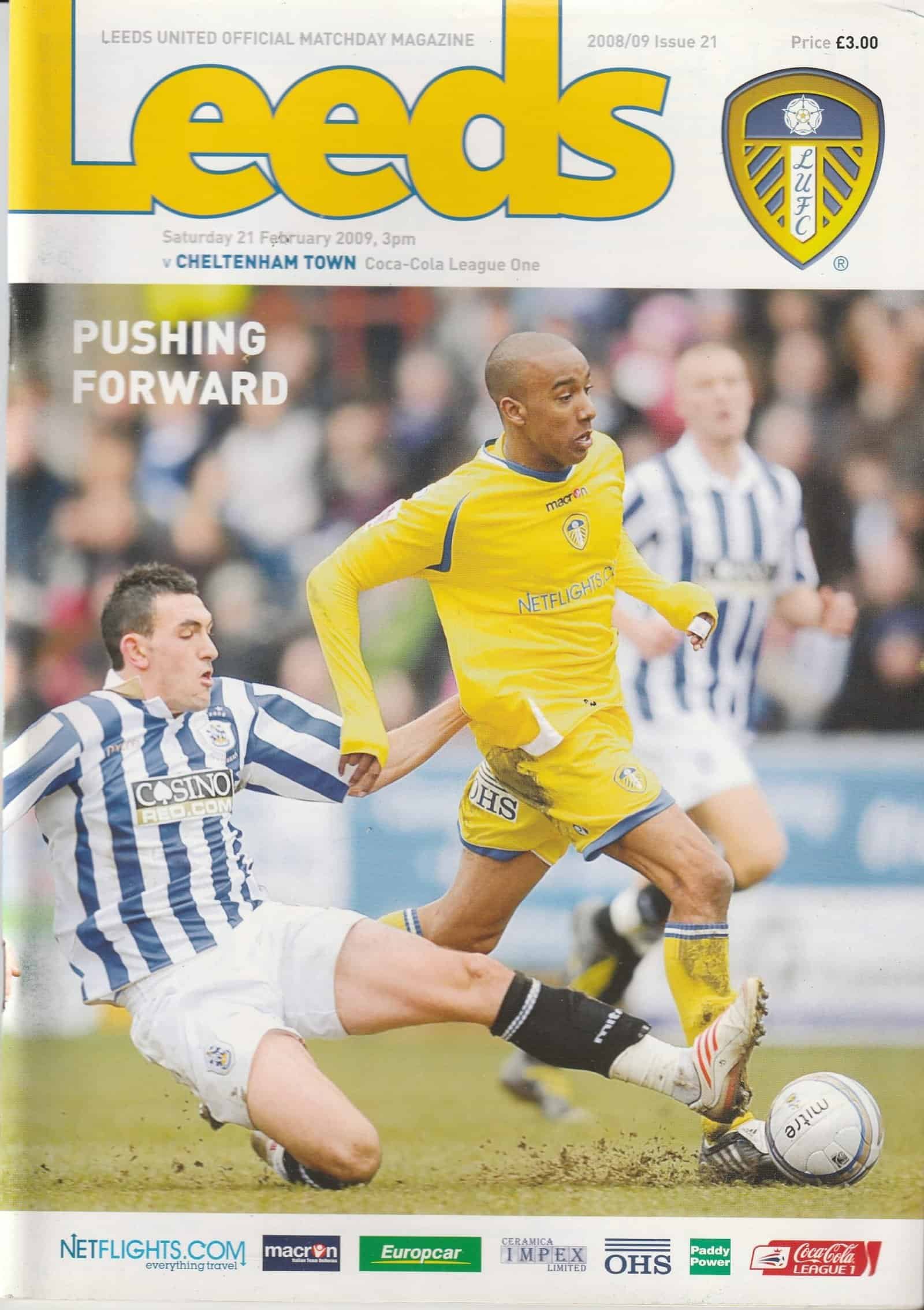 Leeds United v Cheltenham Town  21-Feb-2009