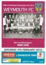 Weymouth v Cirencester Town 04-Feb-2012