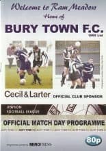 Bury Town v Colchester United 13-Jul-2002