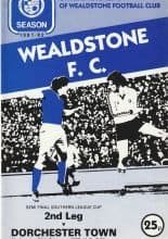 Wealdstone v Dorchester Town 24-Feb-1982