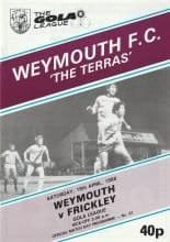 Weymouth v Frickley Athletic 19-Apr-1986