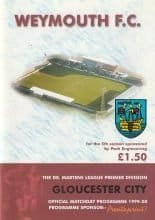 Weymouth v Gloucester City 22-Jan-2000