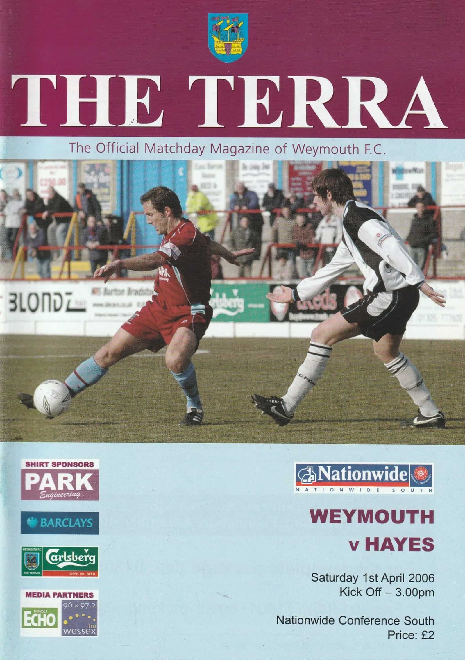 Weymouth v Hayes 01-Apr-2006