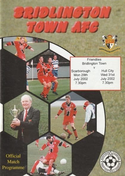 Bridlington Town v Scarborough  29-Jul-2002