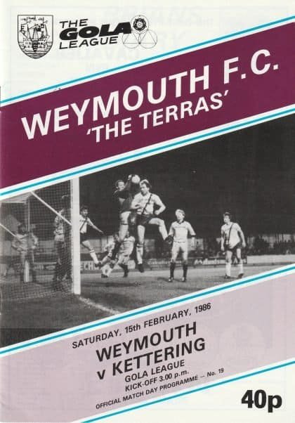 Weymouth v Kettering Town 15-Feb-1986