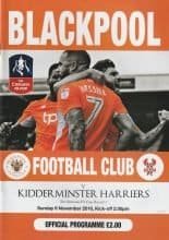 Blackpool v Kidderminster Harriers 06-Nov-2016