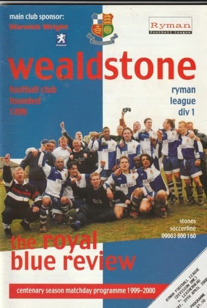 Wealdstone v Leatherhead 29-Apr-2000