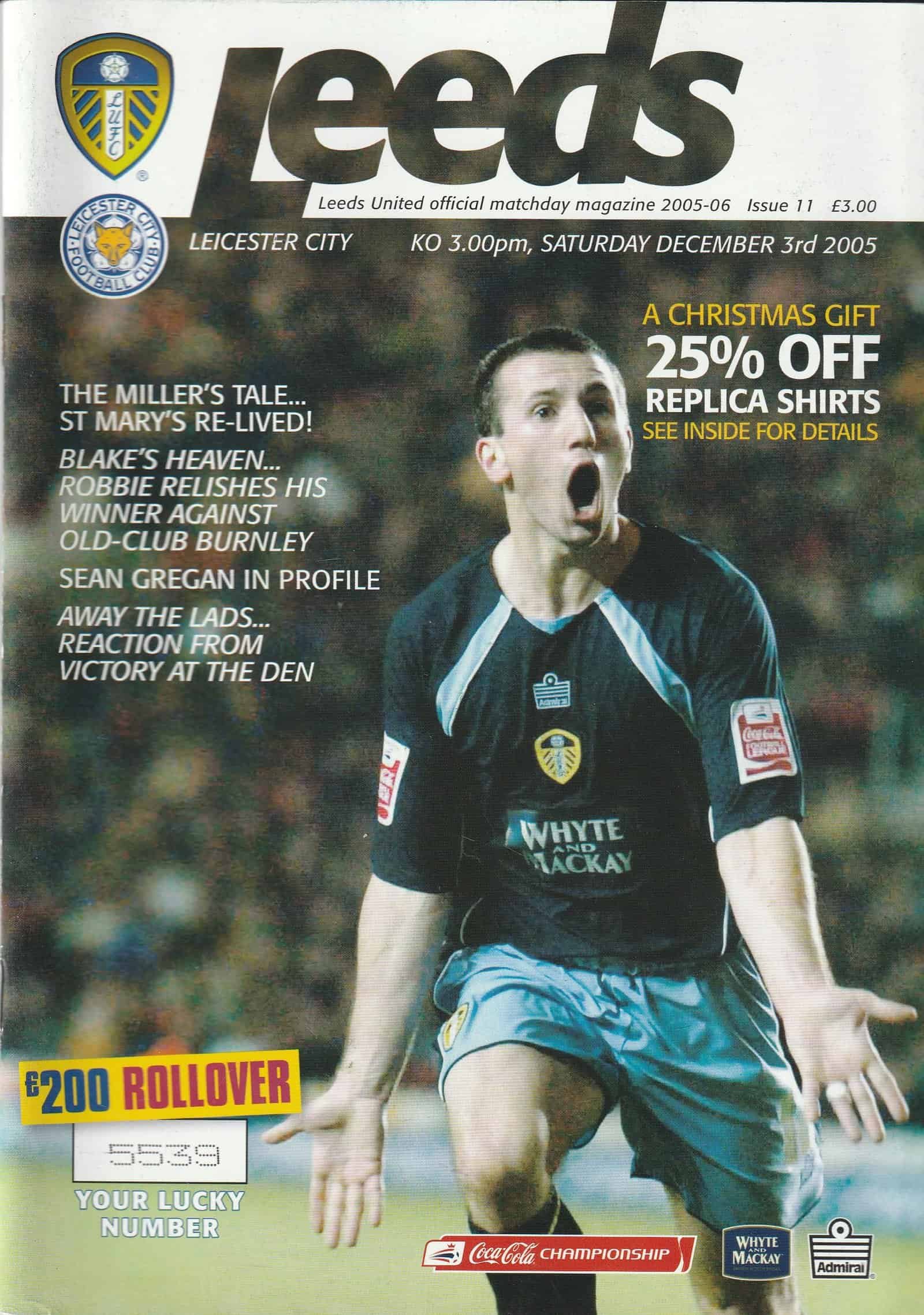 Leeds United v Leicester City 03-Dec-2005