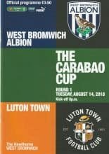 West Bromwich Albion v Luton Town 14-Aug-2018