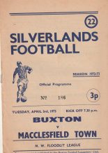 Buxton v Macclesfield Town 03-Apr-1973