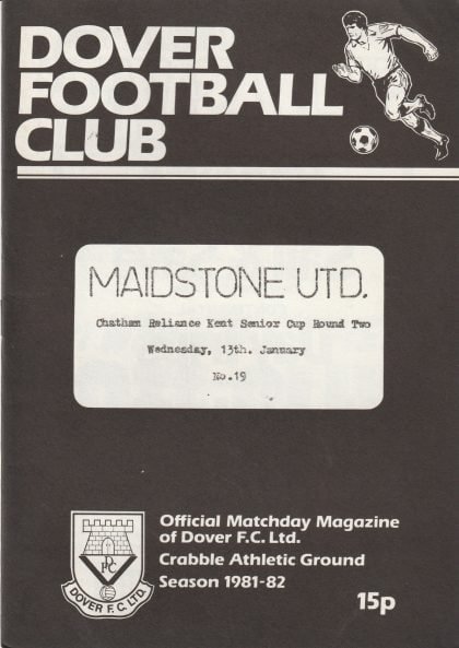 Dover v Maidstone United 13-Jan-1982