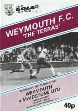 Weymouth v Maidstone United 16-Oct-1985