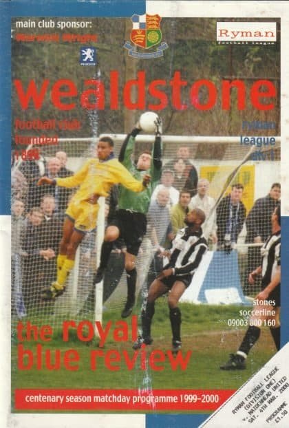 Wealdstone v Maidenhead United 04-Mar-2000