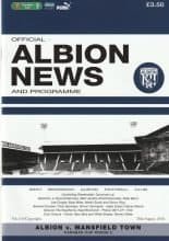 West Bromwich Albion v Mansfield Town  28-Aug-2018