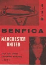 Benfica v Manchester United  09-Mar-1966