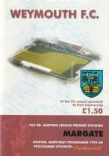 Weymouth v Margate 24-Aug-1999
