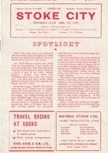 Stoke City v Middlesbrough 25-Jan-1958