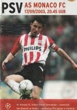 PSV Eindhoven v AS Monaco 17-Sep-2003